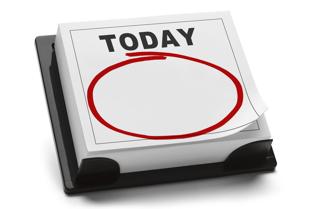 Today’s The Day!